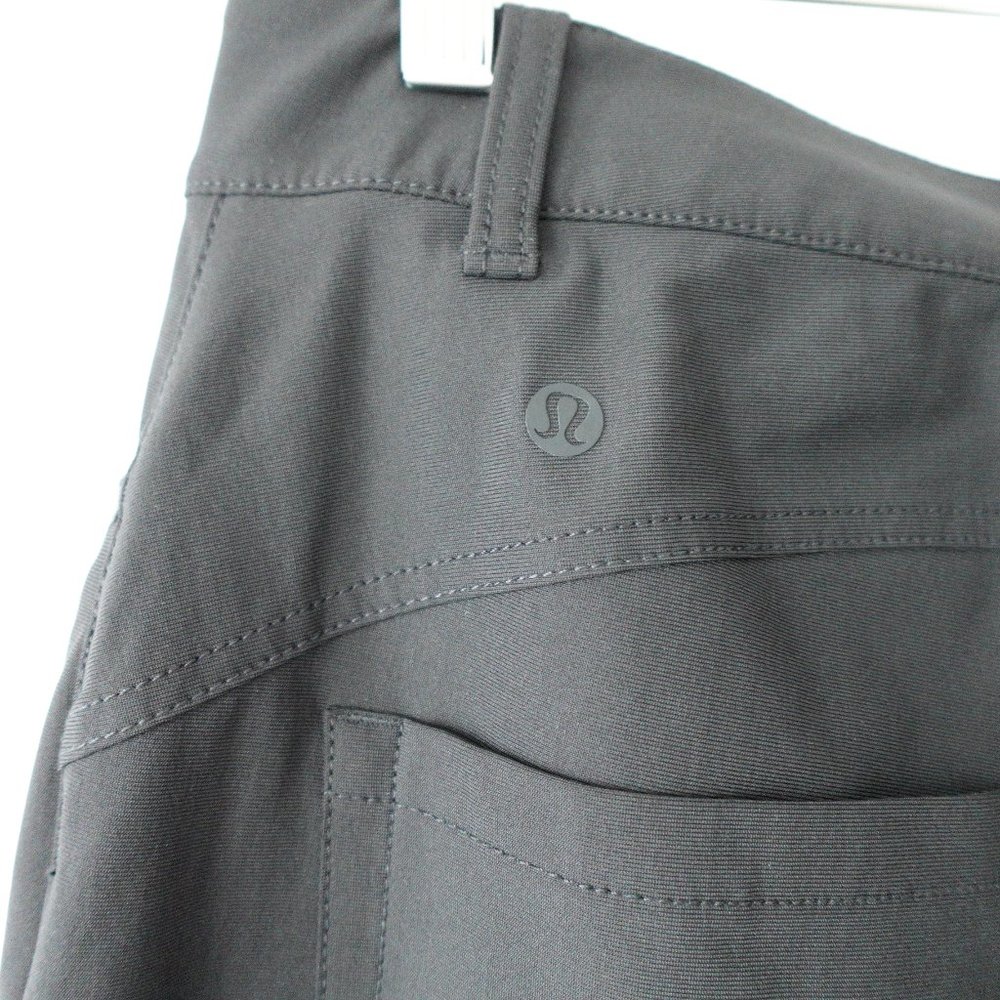 ❌SOLD ❌Lululemon City Sleek 5 Pocket Wide-Leg High Rise 7/8 Length Pant Black - Picture 10 of 13